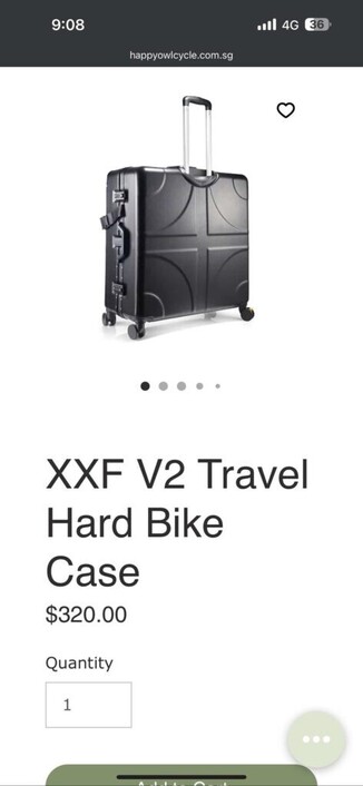 Anyone has the XXF V2 Travel Hard Bike Case? 
