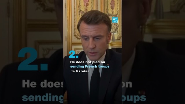 🇺🇦 French President #Macron tells #Trumpnot to be 'weak in the face of #Putin' • FRANCE 24 English
