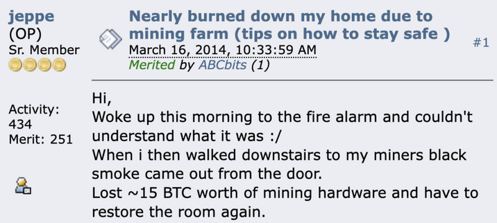 "Early Bitcoiners were so lucky" 💀