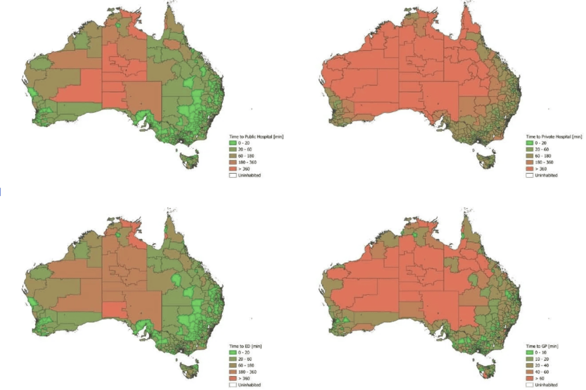 Mapping Health Care Access in Australia – Center for Data Innovation