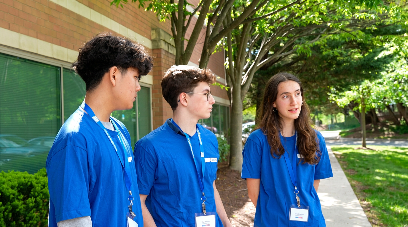 Rockville students transform empty lot into green space to advance sustainability