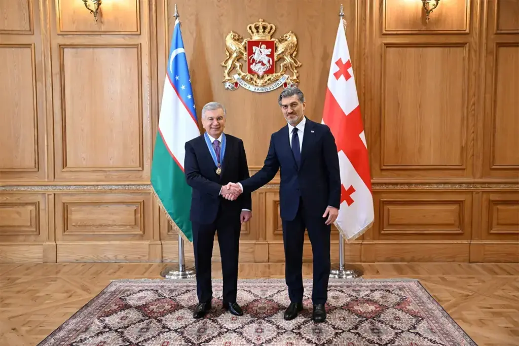 Shavkat Mirziyoyev honored with Georgia's highest award — UzDaily.uz
