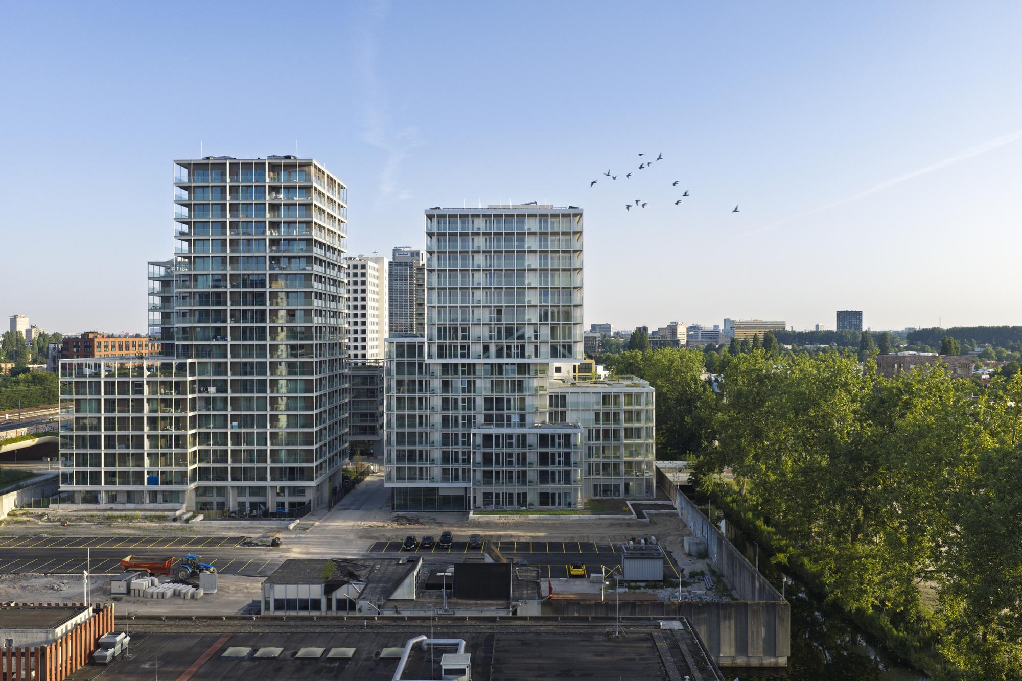 OMA's The Martin Completes as Part of the Transformation of Amsterdam's Former Bijlmerbajes Prison