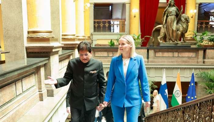 Piyush Goyal discusses trade, investment, India-EU FTA with Finland ministers
