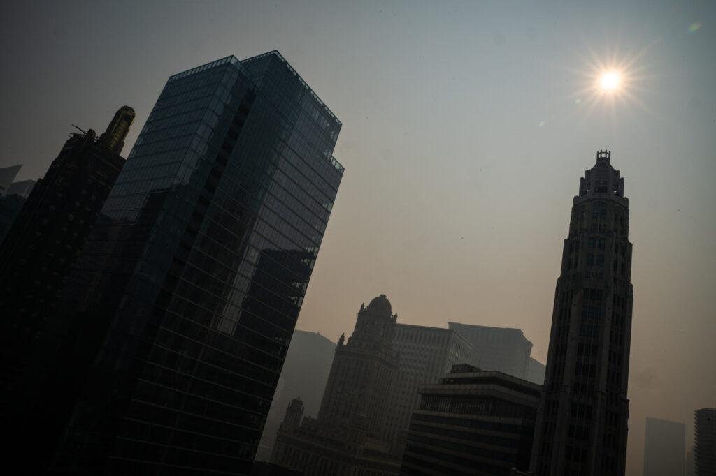 Chicago's Air Quality Among The Worst In The World Once Again As Wildfire Smoke Returns