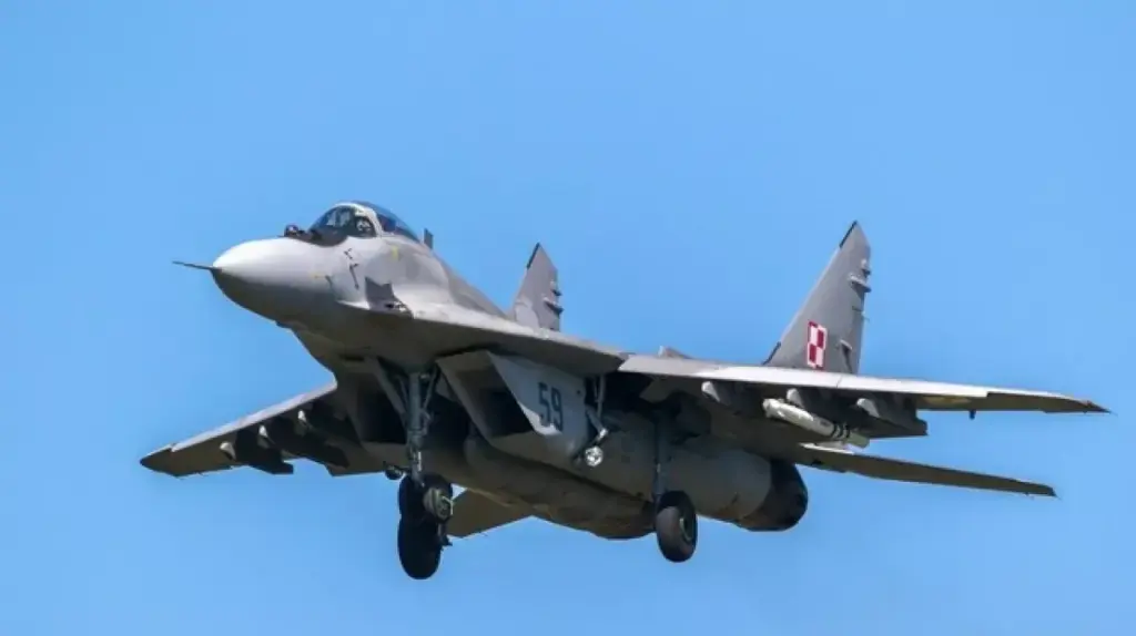 Poland receives NATO inquiry over MiG-29 jets